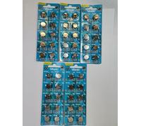 VINNIC 1131F LR54 AG10 Lot de 50 piles alcalines 1,5 V pour montre sans mercure 2025
