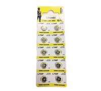 Vinnic Lot de 10 piles bouton L736 AG3 G3 LR41 de 1,5 V