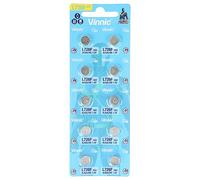VINNIC Pile BOTON ALCALINE AG2 L726F LR59 Blister *10