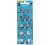 VINNIC Pile BOTON ALCALINE AG6 LR69 L921F Blister *10
