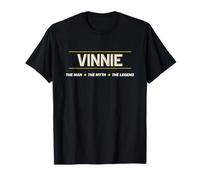 VINNIE - the Man the Myth the LEGEND | Men Boys Name - Funny T-Shirt