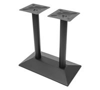 vinnyooc 72cm Pied De Table Métal Pieds De Meubles Piètement De Table Double Pieds De Table en Acier Pieds Bureau Meubles Huit Trous de vis pour Glaciers Restaurants Tavernes