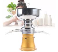 vinnyooc Centrifugeuse à Lait électrique, Séparateur de Crème de Lait Machine, écrémeuse électrique, Inox Séparateur de Lait Capacité 50 L/H