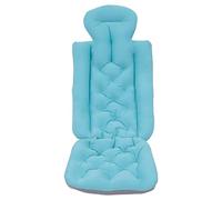 vinnyooc Coussins de Bain, Tapis de Bain Support, Coussin de Nuque, Tapis de Baignoire avec 10 Ventouses pour Baignoires d'intérieur Salles de Bains