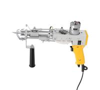 vinnyooc Pistolet à tufting, électrique, pour la fabrication de tapis, pour tissage et restauration de tapis, jaune