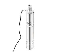 vinnyooc Pompe à Eau DC12V 180W, Solaire Pompe Immergée, Pompe d'irrigation en Acier Inoxydable, Profonde Puits Pompe à Eau Hauteur de Chute 20m Débit 1.2m³/h