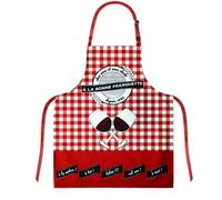 Vino De France Lot de 6 Tablier Adulte Bonne Franquette 78 x 68 cm