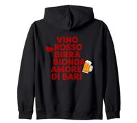 Vino Rosso Birra Bionda Amore Di Bari Sweat à Capuche