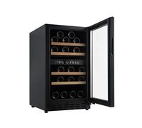 Vinobox Grand cru 40 bouteilles. Cave à vin noir 2 zones