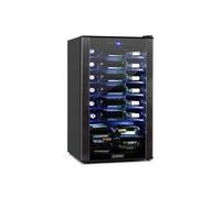 Klarstein Vinomatica Cave à vin 95 litres / 36 bouteilles - 85W / 42dB - Classe G - Noir Noir G