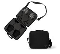 VINOPIE Lot de 2 étuis de transport pour verres à vin - Étui de voyage durable avec inserts en mousse EVA, compatible avec Zalto, Spiegelau, Gabriel Gold Series (verres non inclus)