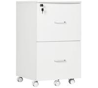 Vinsetto - Caisson de bureau - Panneaux de particules - 43x45x72cm - Blanc