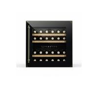 Klarstein Vinsider Victoria 36 Cave à Vin - 36 Bouteilles, 2 Zones, 5-22°C, Commande Tactile, Éclairage LED, Protection UV, Encastrable, Frigo à Vin Noir