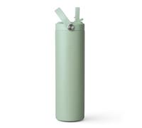 Vinsun Gourde Isotherme 750ml avec Paille - Acier Inox, Anti-Fuite, Sans BPA, Double Paroi Isolée - Bouteille Isotherme pour Sport, Vélo, Randonnée