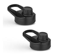 Vinsun Kit Bouchon Gourde, Couvercle à Visser ø57mm avec Ouverture pour Boire - Anti-Fuite, sans BPA, Joint en Silicone - Bouchon à Vis pour Bouteille Inox