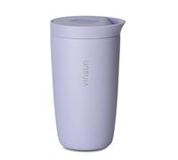 VINSUN Mug Isotherme pour Café à Emporter 350ml - Anti-Fuite, Double Paroi, Acier Inox, Boissons Chaudes et Froides - Tasse Isotherme avec Fermeture Quick Press