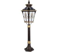 Vinta Lampe solaire LED colonne lanterne rétro S Lanterne antique Éclairage extérieur européen en métal Éclairage de cour Illuminat pour Par Chemins Communi Rues Jardin Décor