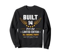 Vintage 14e Anniversaire Adolescents 14 Ans Cadeaux 14e Sweatshirt