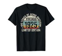 Vintage 1925 Birthday Gift Shirt 100 Years of Awesome T-Shirt