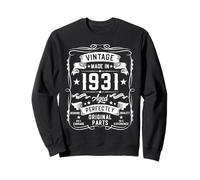 Vintage 1931 94 Years Old Gifts for Men 94yr 94th Birthday Sweatshirt