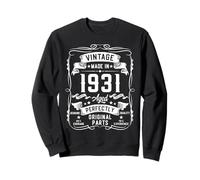 Vintage 1931 94yr 94th Birthday Gifts for Men 94 Years Old Sweatshirt