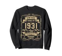 Vintage 1931 94yr 94th Birthday Gifts for Men 94 Years Old Sweatshirt