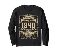 Vintage 1940 85yr 85th Birthday Gifts for Men 85 Years Old Manche Longue