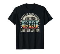 Vintage 1940 Birthday Gift Shirt 85 Years of Awesome T-Shirt