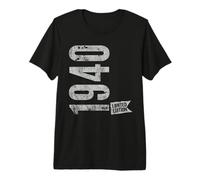 Vintage 1940 Édition limitée Born in 1940 86th B-Day Retro T-Shirt Haut de Gamme