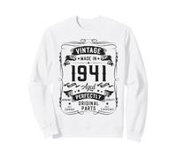 Vintage 1941 85yr 85th Birthday Gifts for Men 85 Years Old Sweatshirt