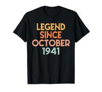 Vintage 1941 pour Hommes Femmes 85 Ans Octobre 85e Anniversaire T-Shirt
