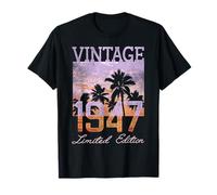 Vintage 1947 Limited Edition 79 Year Old Gifts 79th Birthday T-Shirt