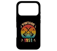 Vintage 1951 Guitare Joueur 75ème Anniversaire Guitariste Anniversaire Coque pour iPhone 17 Pro