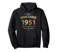 Vintage 1951 Legend 75e Birthday Awesome 75 Epic Grandma Sweat à Capuche