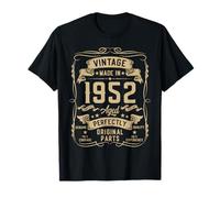 Vintage 1952 74yr 74th Birthday Gifts for Men 74 Years Old T-Shirt