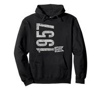 Vintage 1957 Édition limitée Born in 1957 69th B-Day Retro Sweat à Capuche