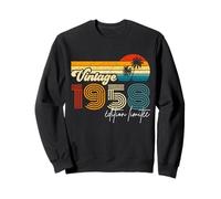 Vintage 1958 Édition Limitée Cadeau Année De Naissance 1958 Sweatshirt