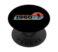 Vintage 1960 Anniversaire Stand-Up paddleboards supboard Sup PopSockets PopGrip Adhésif
