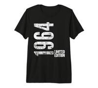Vintage 1964 Édition limitée 62 Ans 62ème Anniversaire T-Shirt Haut de Gamme