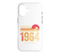 Vintage 1964 Limited Edition Retro Year Birth of Birthday Coque pour iPhone 16