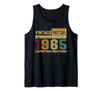Vintage 1965 Limited Edition Retro Birthday Cassette Tape Débardeur