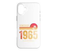 Vintage 1965 Limited Edition Retro Year Birth of Birthday Coque pour iPhone 16 Plus