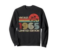 Vintage 1965 Limited Edition Retro Year Vintage Birthday Sweatshirt