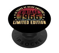 Vintage 1966 60 Ans d'histoire rétro géniale PopSockets PopGrip Adhésif
