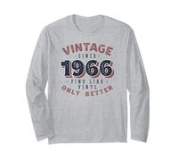 Vintage 1966 amende comme vinyle seulement meilleur Manche Longue