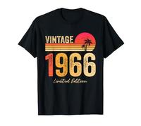 Vintage 1966 Limited Edition Retro Year Birth of Birthday T-Shirt