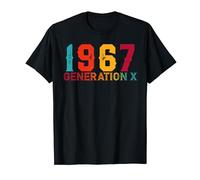 Vintage 1967 Design for Generation X Birthday T-Shirt