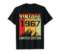 Vintage 1967 Limited Edition Classic Year Birthday Vintage T-Shirt Graphique avec Valeur