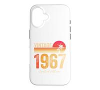 Vintage 1967 Limited Edition Retro Year Birth of Birthday Coque pour iPhone 16