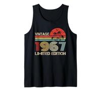 Vintage 1967 Limited Edition Retro Year Vintage Birthday Débardeur